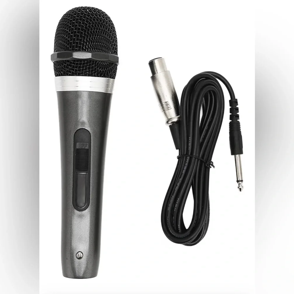New- Professional Microphone with Cable Wired Microphone Handheld & Drop Proof